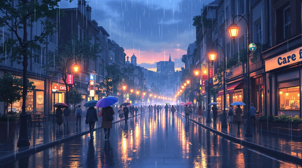 短剧库夸克作品 - 城市雨声